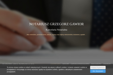 KANCELARIA NOTARIALNA Notariusz Grzegorz Gawior - Porady Prawne Łódź