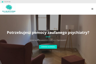 Dr n. med. Edyta Staroń Specjalista psychiatra - Poradnia Psychologiczna Kielce