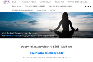 Med_Art Centrum Psychiatrii i Psychoterapii - Psychoterapia Łódź