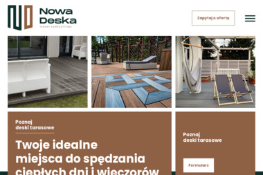 Tarasy i deski kompozytowe | Nowa Deska Sp. z o. o. - Układanie Taras&oacute;w Drewnianych Dymaczewo stare