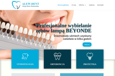 ALEW-DENT  Lek. dent. Alicja Holc-Niedzielska - Stomatolog Malbork