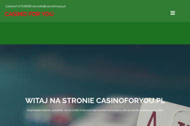Casino for you - Klub na Wieczór Panieński Sosnowiec