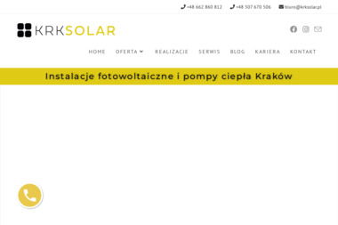 KRK Solar Sp. z o.o. - Panele Słoneczne Kraków