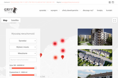 Gryf Nieruchomości Słupskie - Wynajem Nieruchomości Słupsk