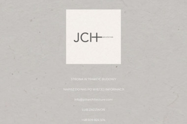 JCH Architecture - Profesjonalne Budownictwo Mogilno