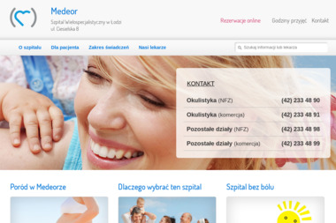 Medeor Szpital Wielospecjalistyczny - Gabinet Ginekologiczny Łódź