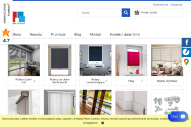 Osłony okienne Sp. z o.o. - Żaluzje drewniane wewnętrzne Bielsko-Biała