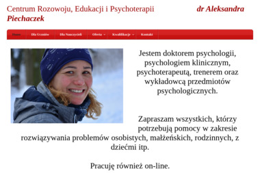 Centrum Rozowoju, Edukacji i Psychoterapii dr Aleksandra Piechaczek - Poradnia Psychologiczna Kędzierzyn-Koźle