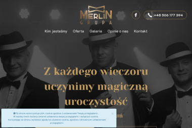 DJ na wesele, wodzirej Toruń - Grupa Merlin - Zespół Muzyczny Toruń