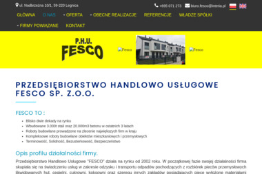 P.H.U. FESCO Sp. z o.o. - Rzetelna Firma Zbrojarska Legnica