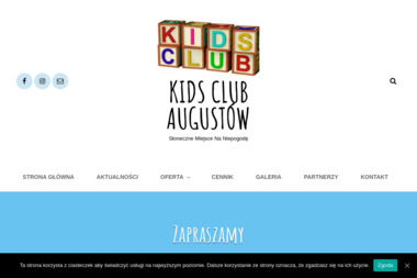 KIDS CLUB Augustów - Wynajem Garniturów Ślubnych Augustów