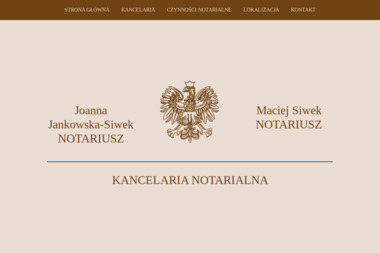 Joanna Jankowska-Siwek Notariusz, Maciej Siwek Notariusz SC - Porady Prawne Gdańsk