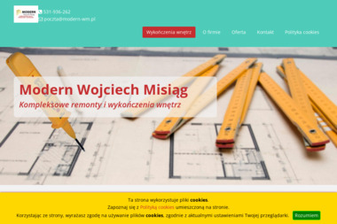 Modern Wojciech Misiąg - Perfekcyjna Zabudowa Tarasu Lublin