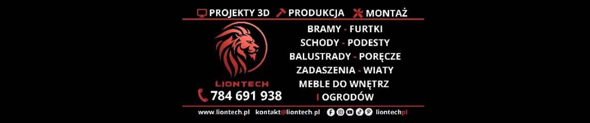 Zdjęcie w tle firmy LIONTECH Jakub Kiedrowski