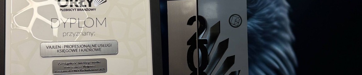 Zdjęcie w tle firmy VAJLEN CERTYFIKOWANE BIURO RACHUNKOWE PODATKOWE