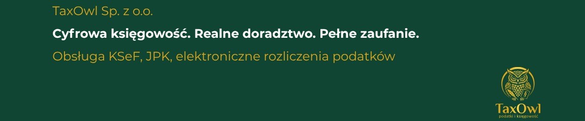 Zdjęcie w tle firmy TaxOwl spółka z ograniczoną odpowiedzialnością